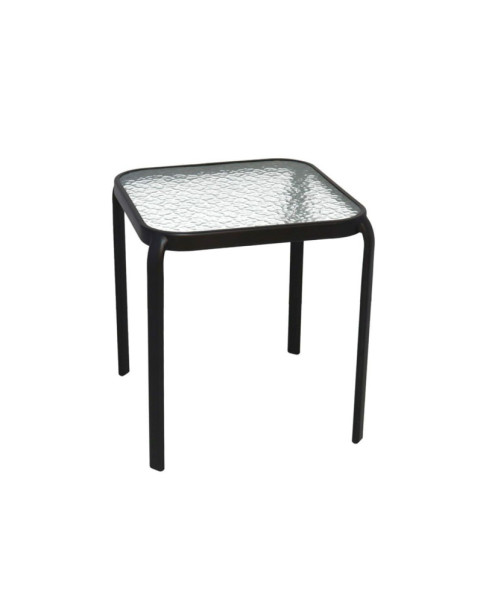 MESA AUXILIAR ACERO ANTRACITA 40 x 40 x 45 cm