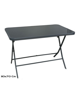 MESA JARDIN ERIK PLEGABLE 110 x 70 x 70 cm