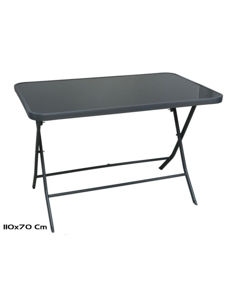 MESA JARDIN ERIK PLEGABLE 110 x 70 x 70 cm