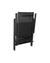 SILLA PLEGABLE 7 POSICIONES 56 x 65 x 103 cm ACERO ANTRACITA