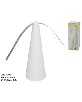 VENTILADOR ESPANTAMOSCAS 20H 9 x 9 x 25 cm BLANCO