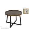 MESA REDONDA MALY 50 x 39 x 50 cm CRISTAL
