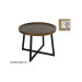 MESA REDONDA MALY 50 x 39 x 50 cm CRISTAL