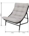SET TERRAZA PALACE LUXE 43 x 43 x 42/66 x 86 x 82 cm