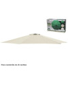 RECAMBIO DE TELA PARA PARASOL 3 METROS 8 VARILLAS (CREMA)