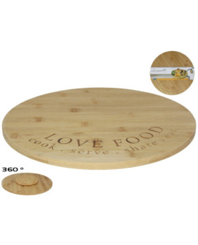 PLATO DE SERVICIO GIRATORIO 35 CM