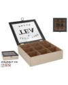 CAJA DE TE 24 x 24 x 7 CM