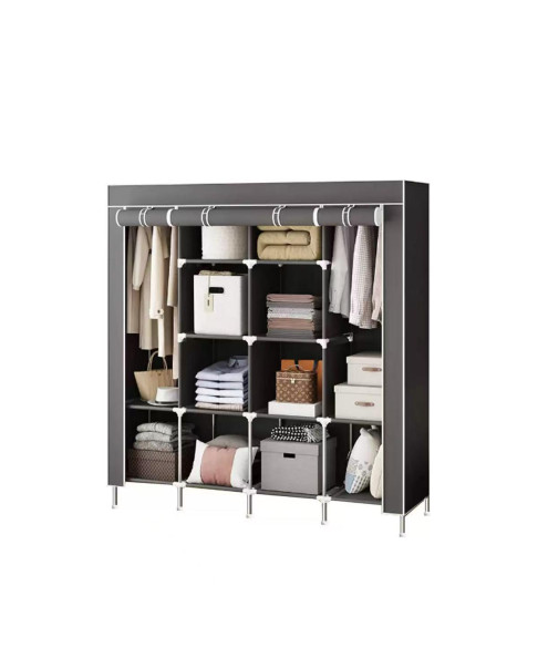 H58-88170 Fabric Wardrobe