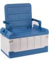 Caja de almacenamiento con asiento multifunción. Ligera y resistente