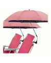 Sombrilla de Playa Manual con Abrazadera para Silla