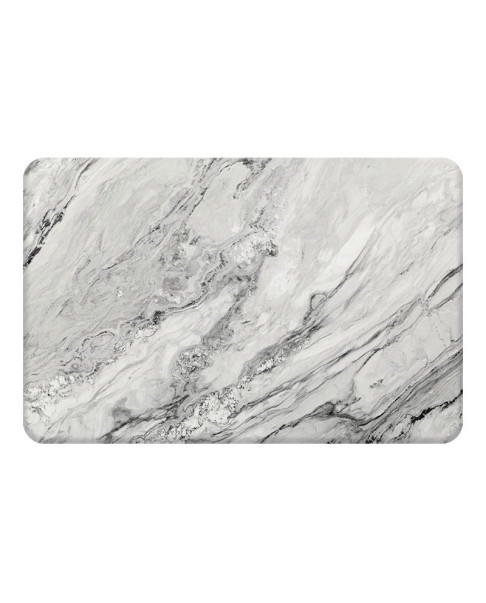 Alfombrilla de baño Antideslizante 60 x 39 cm (Mármol Gris)